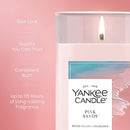 Yankee Candle Medium Pillar Scented Candle, Pink Sands, 14.25 oz (2-Pack)