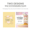 Yankee Candle Medium Pillar Scented Candle, Vanilla Cupcake, 14.25 oz (2-Pack)