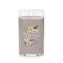 Yankee Candle Medium Pillar Scented Candle, Smoked Vanilla & Cashmere, 14.25 oz (2-Pack)