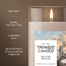Yankee Candle Medium Pillar Scented Candle, Seaside Woods, 14.25 oz (2-Pack)