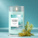 Yankee Candle Medium Pillar Scented Candle, Catching Rays, 14.25 oz (2-Pack)