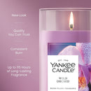 Yankee Candle Medium Pillar Scented Candle, Wild Orchid, 14.25 oz (2-Pack)