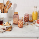 Ball Rose Vintage Glass Mason Jars, Regular Mouth, Quart Size, 32 OZ, 4-Count, Pack of 2 (8 Jars Total)