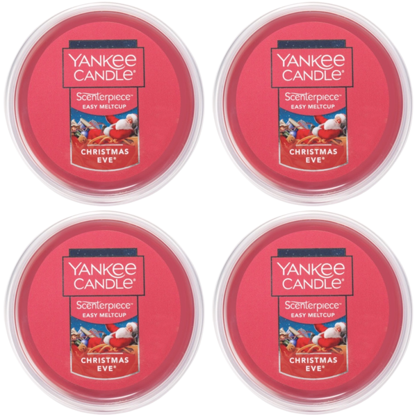 Yankee Candle Christmas Eve Scenterpiece Easy MeltCup (Pack of 4)