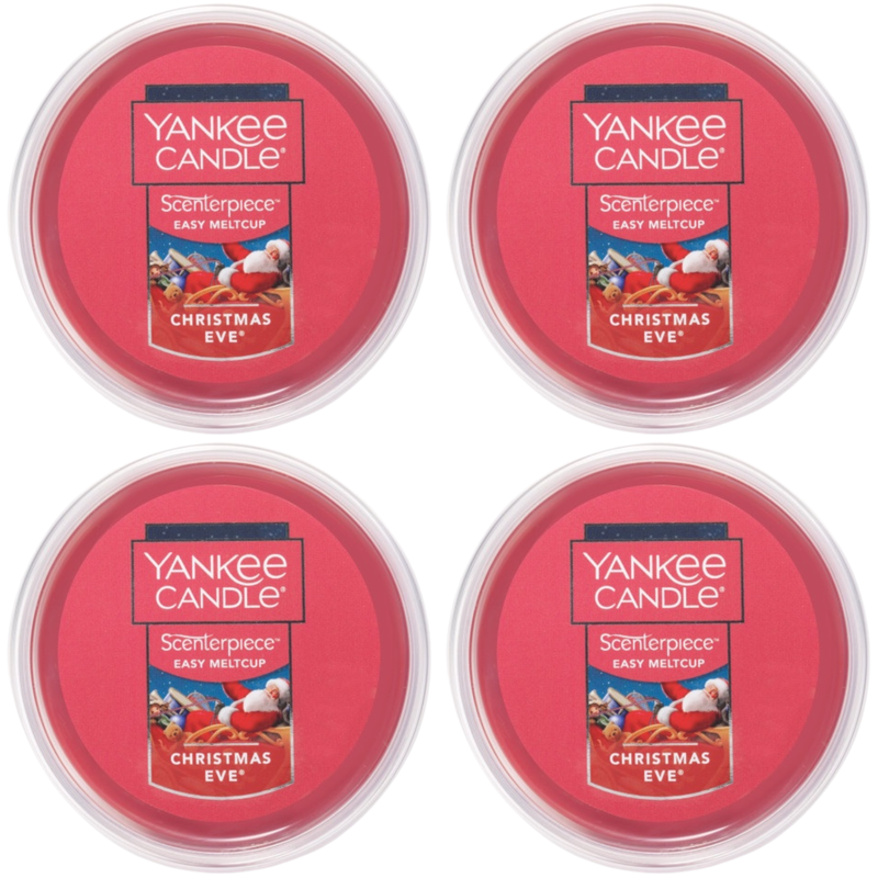 Yankee Candle Christmas Eve Scenterpiece Easy MeltCup (Pack of 4)