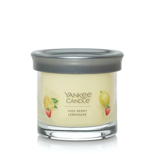 Yankee Candle Small Tumbler Scented Single Wick Jar Candle, Iced Berry Lemonade, Over 20 Hours of Burn Time, 4.3 Ounce (Pack of 2)