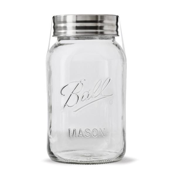 Ball Regular Mouth Glass Mason Jars with Lids and Bands, Used for Canning, Pickling, Juice, Jam, Jelly, Quart Size 32 Ounce (Pack of 36)