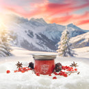 Yankee Candle Small Tumbler Scented Single Wick Jar Candle, Santa on Skis, 4.3 Ounce (Pack of 2)