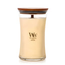 WoodWick Large Hourglass Scented Candle, Crackles as it Burns, Solar Haze, 21oz