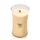 WoodWick Large Hourglass Scented Candle, Crackles as it Burns, Solar Haze, 21oz