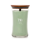 WoodWick Large Hourglass Scented Candle, Crackles as it Burns, Ethereal Haze, 21oz