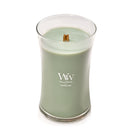 WoodWick Large Hourglass Scented Candle, Crackles as it Burns, Ethereal Haze, 21oz