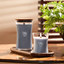 WoodWick Large Hourglass Scented Candle, Crackles as it Burns, Terra Haze, 21oz