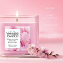 Yankee Candle Signature Small Tumbler Candle, Enchanting Cherry Blossoms, 4.3 Ounces (Pack of 2)