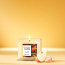 Yankee Candle Small Tumbler Scented Single Wick Jar Candle, Autumn Wreath, 4.3 Ounce (Pack of 4)