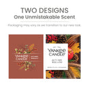 Yankee Candle Small Tumbler Scented Single Wick Jar Candle, Autumn Wreath, 4.3 Ounce (Pack of 4)