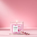 Yankee Candle Signature Small Tumbler Candle, Enchanting Cherry Blossoms, 4.3 Ounces (Pack of 2)