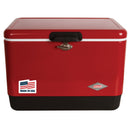 Coleman Vintage 54 Qt. Steel Belted Cooler, Red