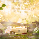 WoodWick Scented Ellipse Candle, Crackles as it Burns, Solar Haze, 16oz