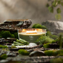 WoodWick Scented Ellipse Candle, Crackles as it Burns, Ethereal Haze, 16oz