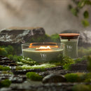 WoodWick Scented Ellipse Candle, Crackles as it Burns, Ethereal Haze, 16oz