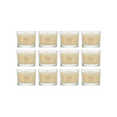 Yankee Candle Signature Votive Mini Candle Jar, Vanilla Cupcake Scent, Natural Soy Wax Blend Candle with Natural Fiber Wick, 1.3 OZ Glass Jar (Pack of 12)