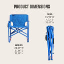 Coleman Sideliner Pro Rocking Chair, DayDream Blue