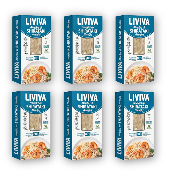 Liviva Dried Shirataki Noodle (6 Pack)