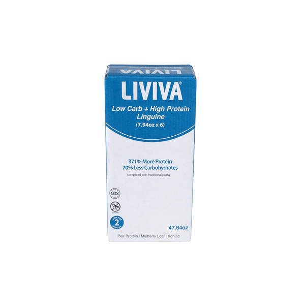 Liviva KETO Low Carb + High Protein Linguine Value Pack (6)