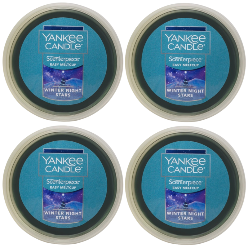 Yankee Candle Winter Night Stars Scenterpiece Easy MeltCup (Pack of 4)