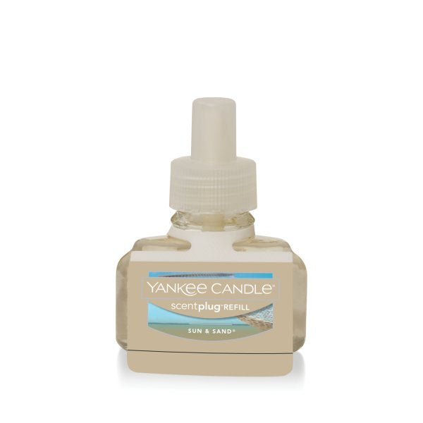 Yankee Candle Scent Plug Refill, Sun & Sand (Pack of 4)