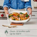 Rubbermaid DuraLite Glass Bakeware, 1.75-Quart Square Baking Dish, Cake Pan, or Casserole Dish with Lid