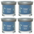 Yankee Candle Small Tumbler Scented Single Wick Jar Candle, Warm Luxe Cashmere, Over 20 Hours of Burn Time, 4.3 Ounce (Pack of 4)