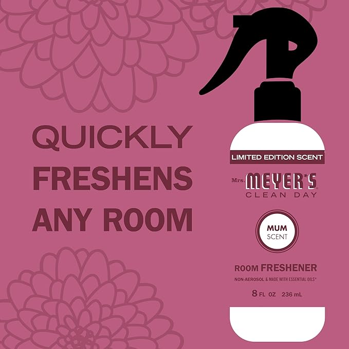 Mrs Meyers Mum Room Freshener Quickly Freshens Rooms