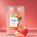 Yankee Candle Large Tumbler Scented Candle, White Strawberry Bellini, 20 oz