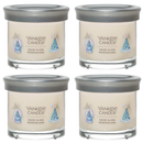 Yankee Candle Small Tumbler Scented Single Wick Jar Candle, Snow Globe Wonderland, Over 20 Hours of Burn Time, 4.3 Ounce (Pack of 4)