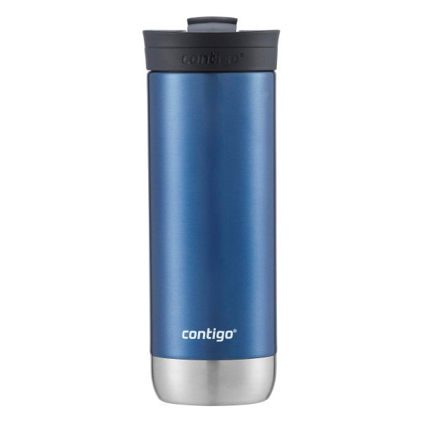 Contigo Huron 2.0 Insulated Stainless Steel Travel Mug with SNAPSEAL™ Lid, Blue Corn & Acid Wash, 20oz (Pack of 2)