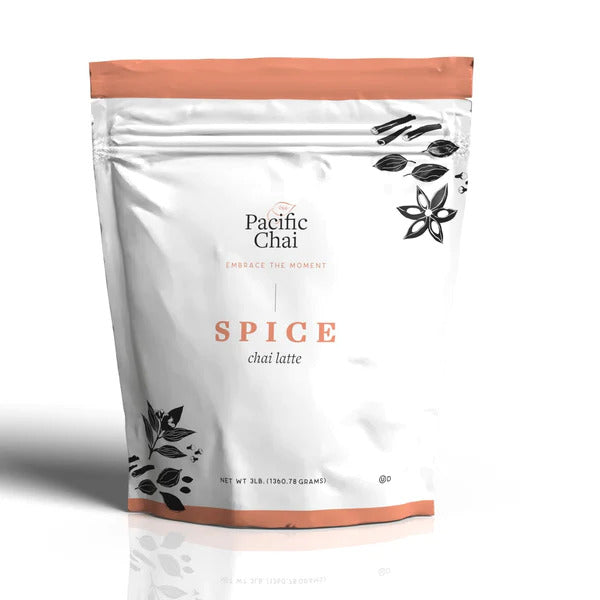 Pacific Chai Spice Chai Latte' Instant Powdered Drink Mix, 3 LB