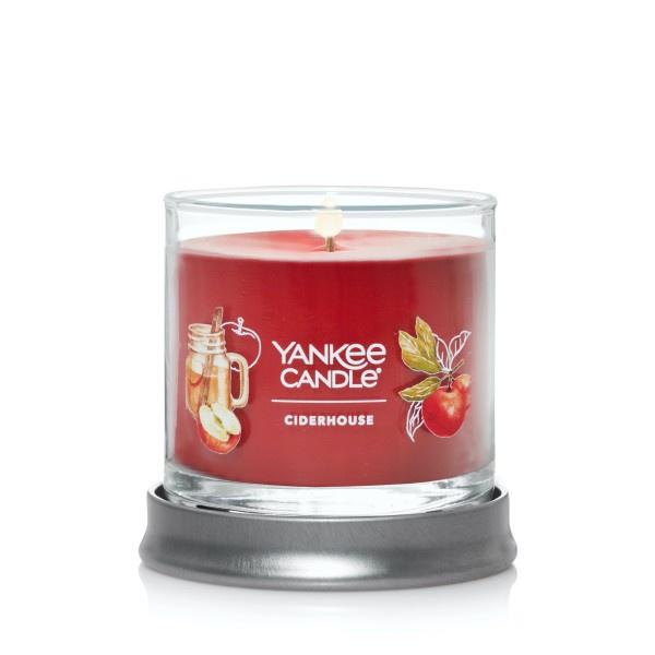 Yankee Candle Small Tumbler Scented Single Wick Jar Candle, Cider House, Over 20 Hours of Burn Time, 4.3 Ounce (Pack of 4)