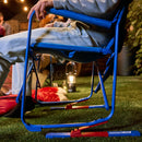 Coleman Sideliner Pro Rocking Chair, DayDream Blue