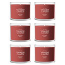 Yankee Candle Signature Votive Mini Candle Jar, Kitchen Spice, Natural Soy Wax Blend Candle with Natural Fiber Wick, 1.3 OZ Glass Jar (Pack of 6)