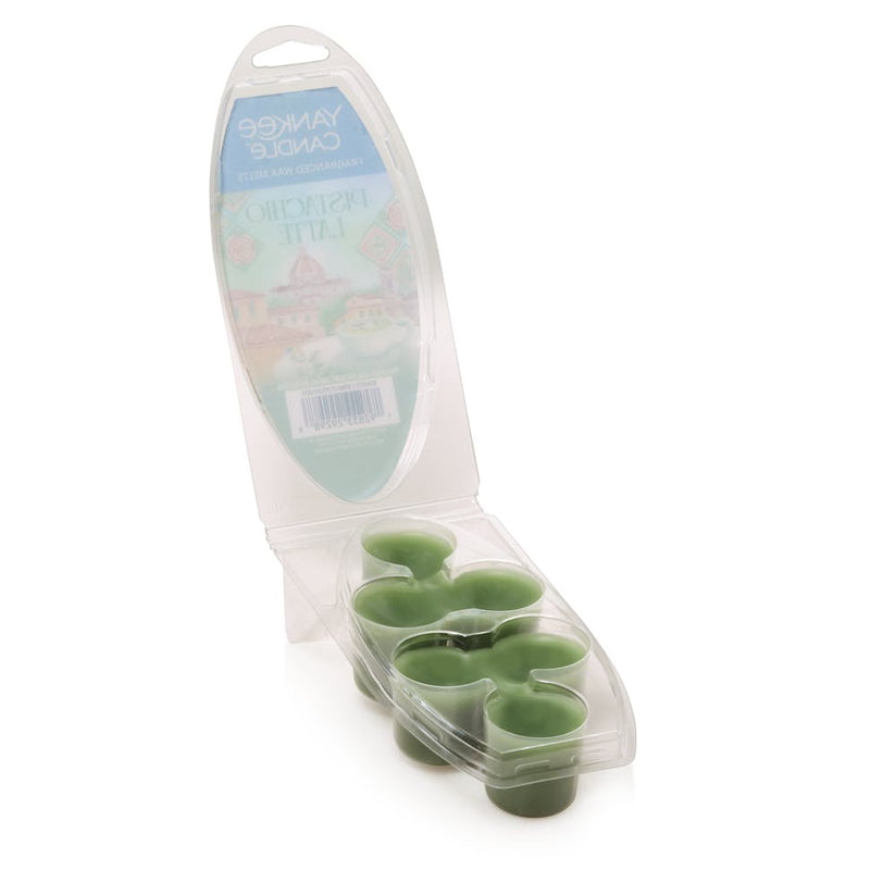 Yankee Candle Pistachio Latte Fragranced Hello Italy Wax melt (Pack of 6)