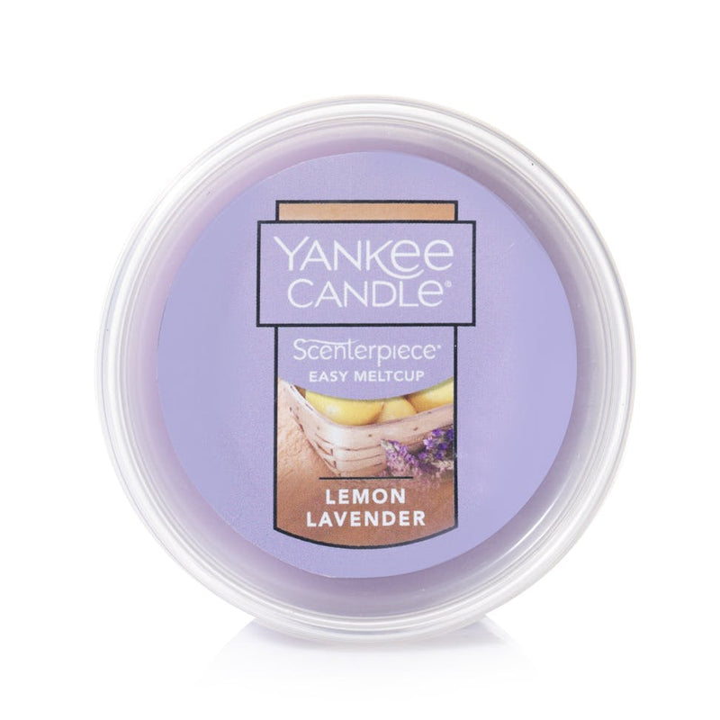 Yankee Candle Clean Cotton, Sage & Citrus, Lemon Lavender and Lilac Blossoms Scenterpiece Easy MeltCup Variety Pack
