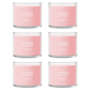 Yankee Candle Signature Votive Mini Candle Jar, Fresh Cut Roses, Natural Soy Wax Blend Candle with Natural Fiber Wick, 1.3 OZ Glass Jar (Pack of 6)