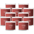 Yankee Candle Signature Votive Mini Candle Jar, Kitchen Spice, Natural Soy Wax Blend Candle with Natural Fiber Wick, 1.3 OZ Glass Jar (Pack of 12)