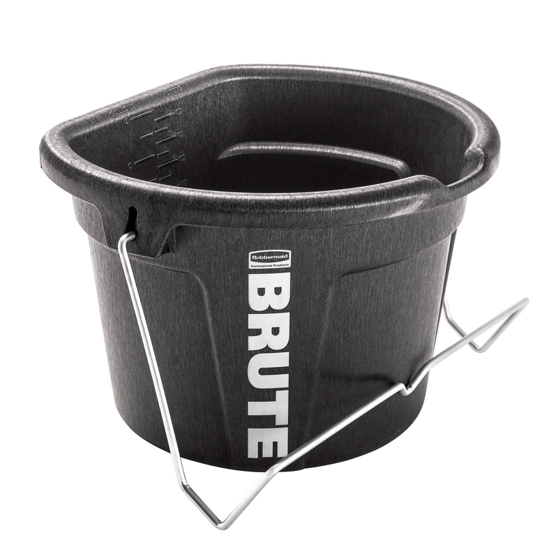 BRUTE 3-in-1 Flat Back Bucket, 5 Gallon, Pack of 2