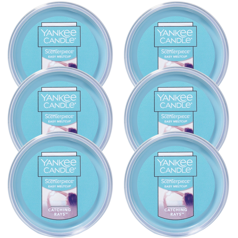 Yankee Candle Catching Rays Scenterpiece Easy MeltCup (Pack of 6)