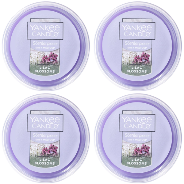 Yankee Candle Lilac Blossoms Scenterpiece Easy MeltCup (Pack of 4)