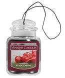 Yankee Candle Car Jar Ultimate Air Freshener Car Classics Bulk Variety Pack, 2 Bahama Breeze, 2 Black Cherry, 2 Clean Cotton, 2 Leather, 2 Home Sweet Home, 2 Lavender Vanilla, 0.96 oz (Pack of 12)