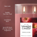 Yankee Candle Large Tumbler Scented Candle, Ciderhouse, 20 oz